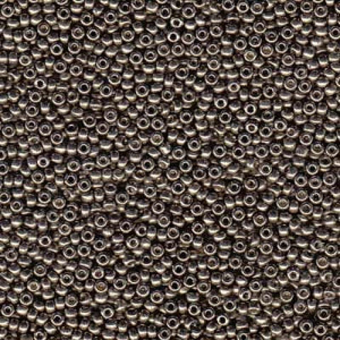 Miyuki Seed Beads 11/0 Duracoat Galvanized Pewter 4222 Miyuki Seed Beads 11/0 Duracoat Galvanized Pewter 4222