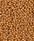 Miyuki Seed Beads 11/0 Matted Duracoat Galvanized Yellow Gold 4203F 11/0 Seed Beads - Matte Duracoat Galvanized Yellow Gold | Japanese Glass Beads