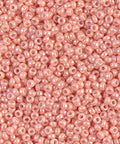 Miyuki Seed Beads 11/0 Opaque Salmon Luster Color 0596 Miyuki Seed Beads 11/0 Opaque Salmon Luster Color 0596