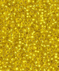 Miyuki Seed Beads 11/0 Silver Lined Yellow Matted 0006F Miyuki Seed Beads 11/0 Silver Lined Yellow Matted 0006F