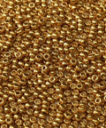 Miyuki Seed Beads 15/0 Duracoat Galvanized Gold Miyuki Seed Beads 15/0 Duracoat Galvanized Gold