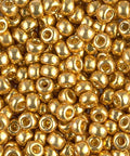 Miyuki Seed Beads 6/0 Duracoat Galvanized Gold 4202 Miyuki Seed Beads 6/0 Duracoat Galvanized Gold 4202