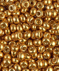 Miyuki seed beads 6/0 Duracoat Galvanized Yellow Gold Miyuki seed beads 6/0 Duracoat Galvanized Yellow Gold