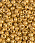 Miyuki Seed Beads 6/0 Matted Duracoat Galvanized Gold 4202F Miyuki Seed Beads 6/0 Matted Duracoat Galvanized Gold 4202F