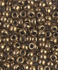 Miyuki Seed Beads 6/0 Metallic Dark Bronze (50g) Miyuki Seed Beads 6/0 Metallic Dark Bronze (50g)