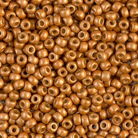 Miyuki Seed Beads 8/0 – Duracoat Matted Galvanized Yellow Gold | Japanese Glass Beads Miyuki Seed Beads 8/0 – Duracoat Matted Galvanized Yellow Gold | Japanese Glass Beads