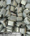 Miyuki Tila Beads Opaque Smoke Grey Luster - Colour 1865 Miyuki Tila Beads Opaque Smoke Grey Luster - Colour 1865