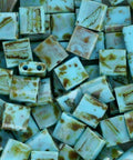 Miyuki Tila Beads Picasso Opaque Seafoam Green Miyuki Tila Beads Picasso Opaque Seafoam Green