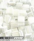 Miyuki Tila Beads White Pearl Ceylon 0420 Miyuki Tila Beads White Pearl Ceylon 0420