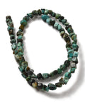 Natural African Turquoise Jasper Beads Strands, Nuggets, Tumbled Stone Natural African Turquoise Jasper Beads Strands, Nuggets, Tumbled Stone