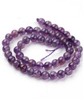Natural Amethyst Beads Strands, Round, 4mm Natural Amethyst Beads Strands, Round, 4mm