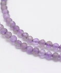 Natural Amethyst Beads Strands, Round, Faceted, 2mm, Hole: 0.5mm Natural Amethyst Faceted Round Beads 2mm