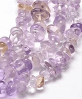 Natural Ametrine Chip Bead Strands, 5~8mm Natural Ametrine Chip Bead Strands, 5~8mm