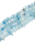 Natural Blue Gemstone Aquamarine Chip Beads, 3–11mm Natural Blue Gemstone Aquamarine Chip Beads, 3–11mm