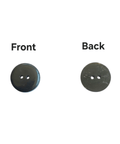 STYLE 6 /3X20MM / 2 HOLE Natural Buffalo Horn Buttons – Round Buttons for Sewing & Crafts Natural Buffalo Horn Buttons – Round Buttons for Sewing & Crafts