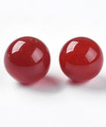 Natural Carnelian Beads, Half Drilled, Dyed &amp; Heated, Round, 10mm Natural Carnelian Beads, Half Drilled, Dyed &amp; Heated, Round, 10mm