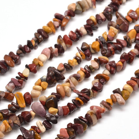 NATURAL MOOKALITE Natural Chip Bead Strands, 5~8mm Natural Chip Bead Strands, 5~8mm | Cyprus