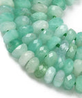 Natural Emerald Faceted Rondelle Beads Strand – 3.5mm, 38.5cm Natural Emerald Faceted Rondelle Beads Strand – 3.5mm, 38.5cm