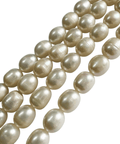 WHITE Natural Freshwater Rice Pearls, 7-8mm Natural Freshwater Rice Pearls, 7-8mm