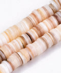 Natural Freshwater Shell Beads, Disc/Flat Round, Heishi Beads, Shell Shards, 5~6mm Natural Freshwater Shell Beads, Disc/Flat Round, Heishi Beads, Shell Shards, 5~6mm