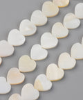 Natural Freshwater Shell Beads, Heart, Seashell Color, 12.5x13x3mm Natural Freshwater Shell Beads, Heart, Seashell Color, 12.5x13x3mm