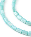 PALE TURQUOISE Natural Freshwater Shell Column Beads, Dyed Shell Bead Strands, 4.8x3mm Natural Freshwater Shell Column Beads, Dyed Shell Bead Strands, 4.8x3mm