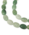 Natural Green Aventurine Flat Oval Beads Strand – 13x18mm Natural Green Aventurine Flat Oval Beads Strand – 13x18mm