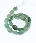 Natural Green Aventurine Flat Oval Beads Strand – 13x18mm Natural Green Aventurine Flat Oval Beads Strand – 13x18mm