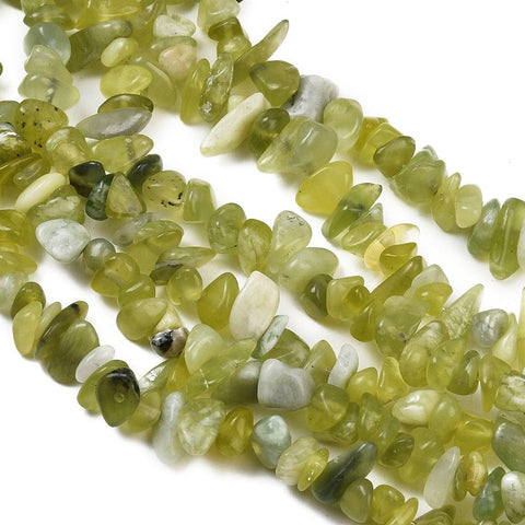 Natural Green Jade Chip Beads Strand 78cm – Jade Gemstone Chips 4.5–16mm Natural Green Jade Chip Beads Strand 78cm – Jade Gemstone Chips 4.5–16mm
