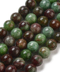 Natural Green Opal Beads Strand – 6~6.5mm Round Gemstone Beads, 1mm Hole Natural Green Opal Beads Strand – 6~6.5mm Round Gemstone Beads, 1mm Hole