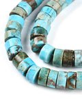 SKY BLUE Natural Imperial Jasper Heishi Beads Strand – Colorful Dyed Disc Gemstone Beads 6–6.5mm Natural Imperial Jasper Heishi Beads Strand – Colorful Dyed Disc Gemstone Beads 6–6.5mm