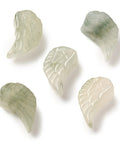 Natural Jade Wing Carved Beads – 17x10~11x8mm, 1mm Hole – Gemstone Beads for Jewelry Making Natural Jade Wing Carved Beads – 17x10~11x8mm, 1mm Hole – Gemstone Beads for Jewelry Making