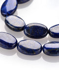 Natural Lapis Lazuli, Flat Oval, Dyed, 18x13x6mm Natural Lapis Lazuli, Flat Oval, Dyed, 18x13x6mm