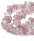 Natural Madagascar Rose Quartz Chip Beads Strand – 5~11mm, 80~81cm Natural Madagascar Rose Quartz Chip Beads Strand