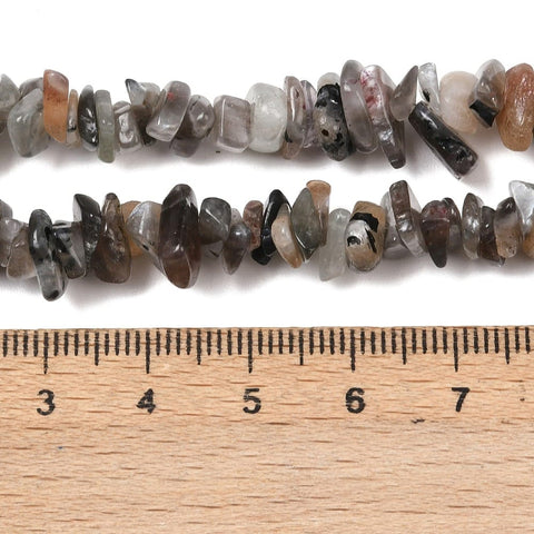 Natural Moonstone Chip Beads Strand – 5~16mm, 40~41cm Natural Moonstone Chip Beads Strand – 5~16mm, 40~41cm