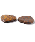 NATURAL. TIGER IRON (BG8818-B) Natural Pendant, Heart, 28-30mm Natural Pendant, Heart, 28-30mm