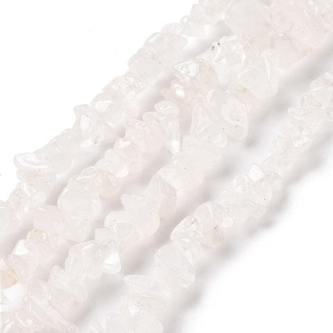 Natural Quartz Crystal Chip Beads Strand 5–8mm –Gemstone Chips for Jewelry Making Natural Quartz Crystal Chip Beads Strand 5–8mm –Gemstone Chips for Jewelry Making