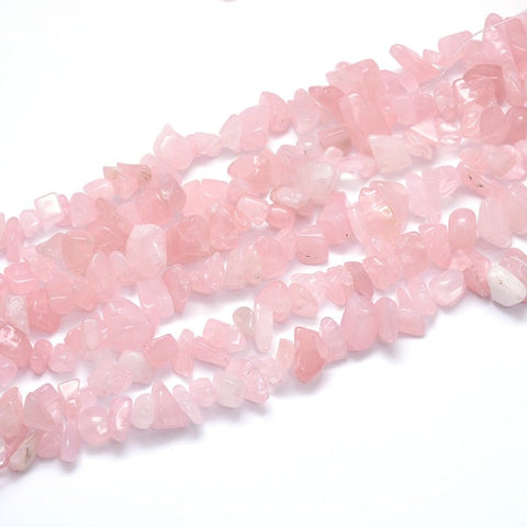 Natural Rose Quartz Chip Bead Strands for Jewelry Making – 8~20x8~18mm Natural Rose Quartz Chip Bead Strands for Jewelry Making – 8~20x8~18mm | Cyprus