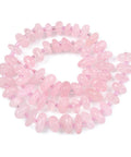 Natural Rose Quartz Chip Bead Strands with Seed Beads Natural Rose Quartz Chip Bead Strands with Seed Beads