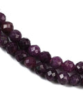 Natural Ruby Bead Strands, Grade AA, Faceted, Round, 3mm Natural Ruby Bead Strands, Grade AA, Faceted, Round, 3mm