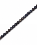 Natural Sapphire Round Faceted Beads Strand – 3.5mm Natural Sapphire Round Faceted Beads 3.5mm