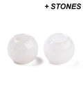 Natural Semi-Precious Beads, Large Hole Beads, Rondelle Natural Semi-Precious Beads, Large Hole Beads, Rondelle
