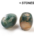 Natural Semi Precious European Large Hole Beads, Barrel, 15~17mm Natural Semi Precious European Large Hole Beads, Barrel, 15~17mm