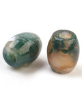 NATURAL INDIAN AGATE Natural Semi Precious European Large Hole Beads, Barrel, 15~17mm Natural Semi Precious European Large Hole Beads, Barrel, 15~17mm