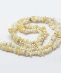 Natural Shell Chip Beads Strand – Light Yellow | 7–13mm Wide, 80cm Strand Natural Shell Chip Beads Strand – Light Yellow | 7–13mm Wide, 80cm Strand