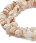 Natural Shell Chip Beads Strand – Light Yellow | 7–13mm Wide, 80cm Strand Natural Shell Chip Beads Strand – Light Yellow | 7–13mm Wide, 80cm Strand
