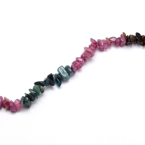 Natural Tourmaline Chip Beads Strand – 5~8mm Natural Tourmaline Chip Beads Strand – 5~8mm