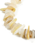 Natural Trochus Shell Chip Beads Strand – Light Yellow | 7–19mm Natural Trochus Shell Chip Beads Strand – Light Yellow | 7–19mm
