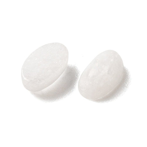 Natural White Jade Cabochons Flatbacks Oval Shape, 3mm x 5mm, 2mm Thick Natural White Jade Cabochons Flatbacks Oval Shape, 3mm x 5mm, 2mm Thick