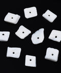 Natural White Shell Chip Beads Strand – Bleached, 6~12mm Natural White Shell Chip Beads Strand | BalzarCrafts